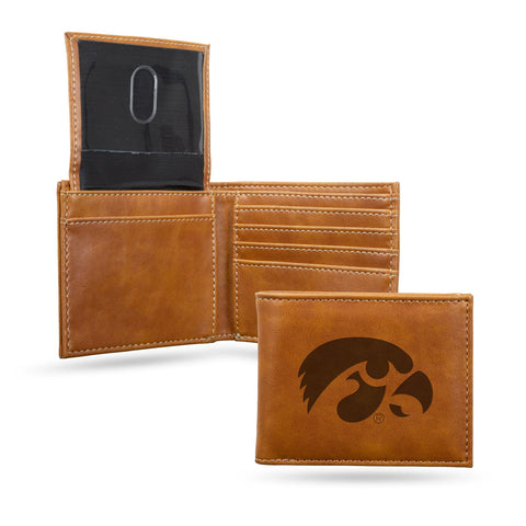 Iowa Hawkeyes Wallet Billfold Laser Engraved