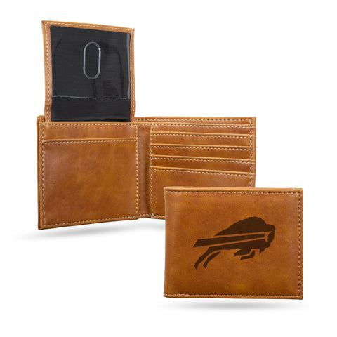 Buffalo Bills Wallet Billfold Laser Engraved