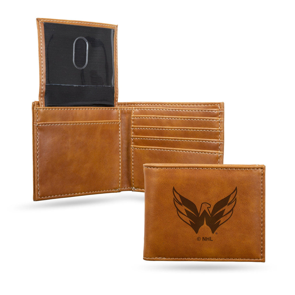 Washington Capitals Wallet Billfold Laser Engraved