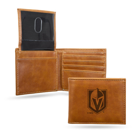 Las Vegas Golden Knights Wallet Billfold Laser Engraved