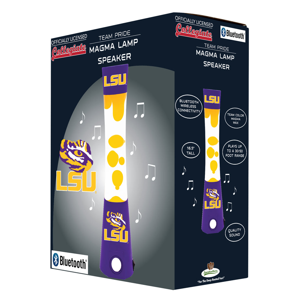 LSU Tigers Magma Lamp Bluetooth Speaker