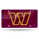 Washington Huskies Commanders License Plate Laser Cut