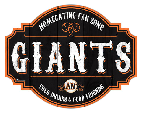 San Francisco Giants Sign Wood 12 Inch Homegating Tavern