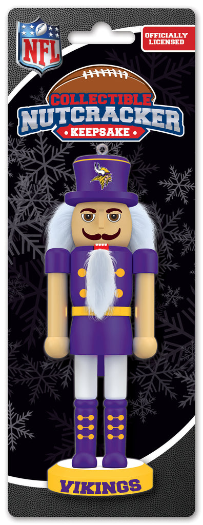Minnesota Vikings Nutcracker Miniature Periodic Restock