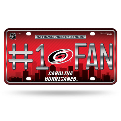 Carolina Hurricanes License Plate #1 Fan