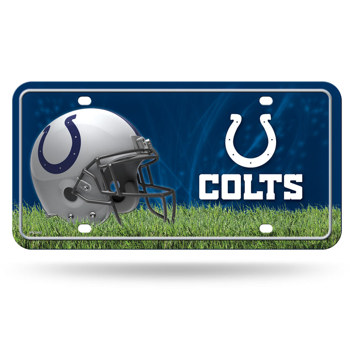 Indianapolis Colts License Plate Metal Alternate