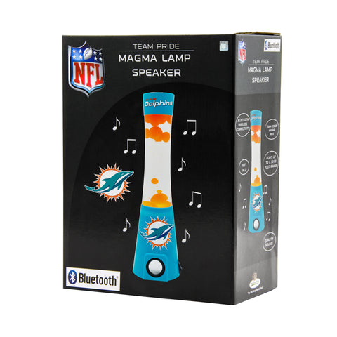 Miami Dolphins Magma Lamp Bluetooth Speaker