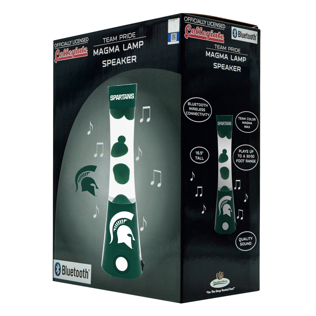 Michigan State Spartans Magma Lamp Bluetooth Speaker