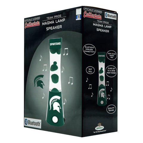 Michigan State Spartans Magma Lamp Bluetooth Speaker