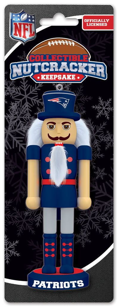 New England Patriots Nutcracker Miniature Periodic Restock