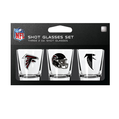 Atlanta Falcons Shot Glass Set 3 Pack