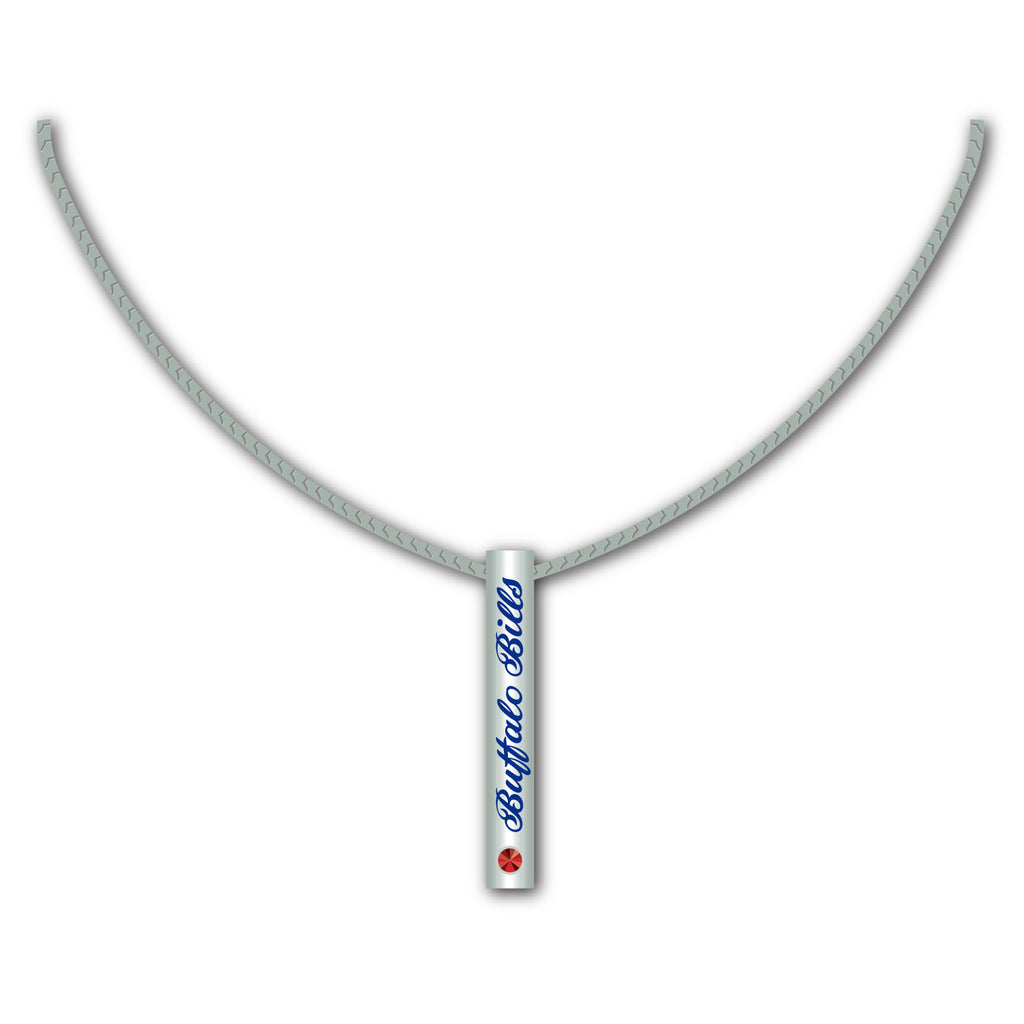 Buffalo Bills Necklace Silver Bar Special Order