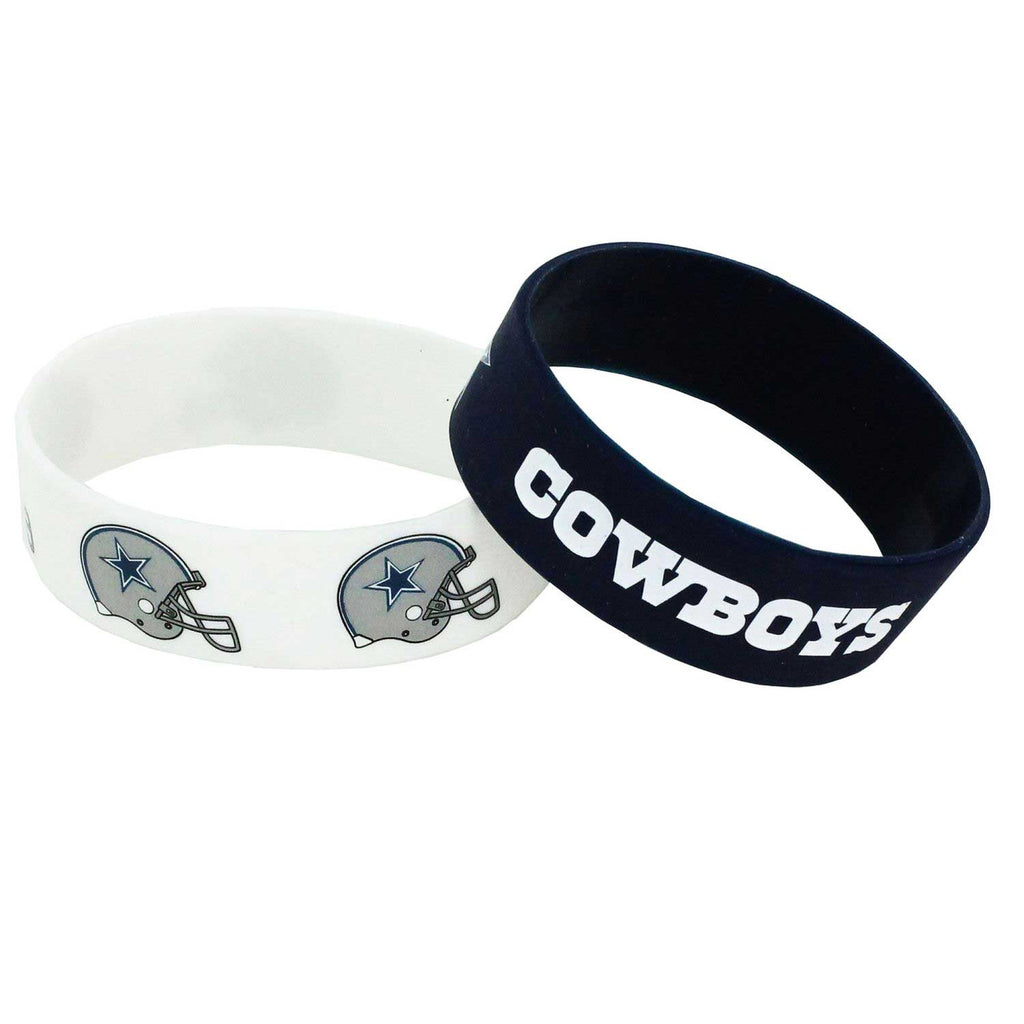Dallas Cowboys Bracelets 2 Pack Wide