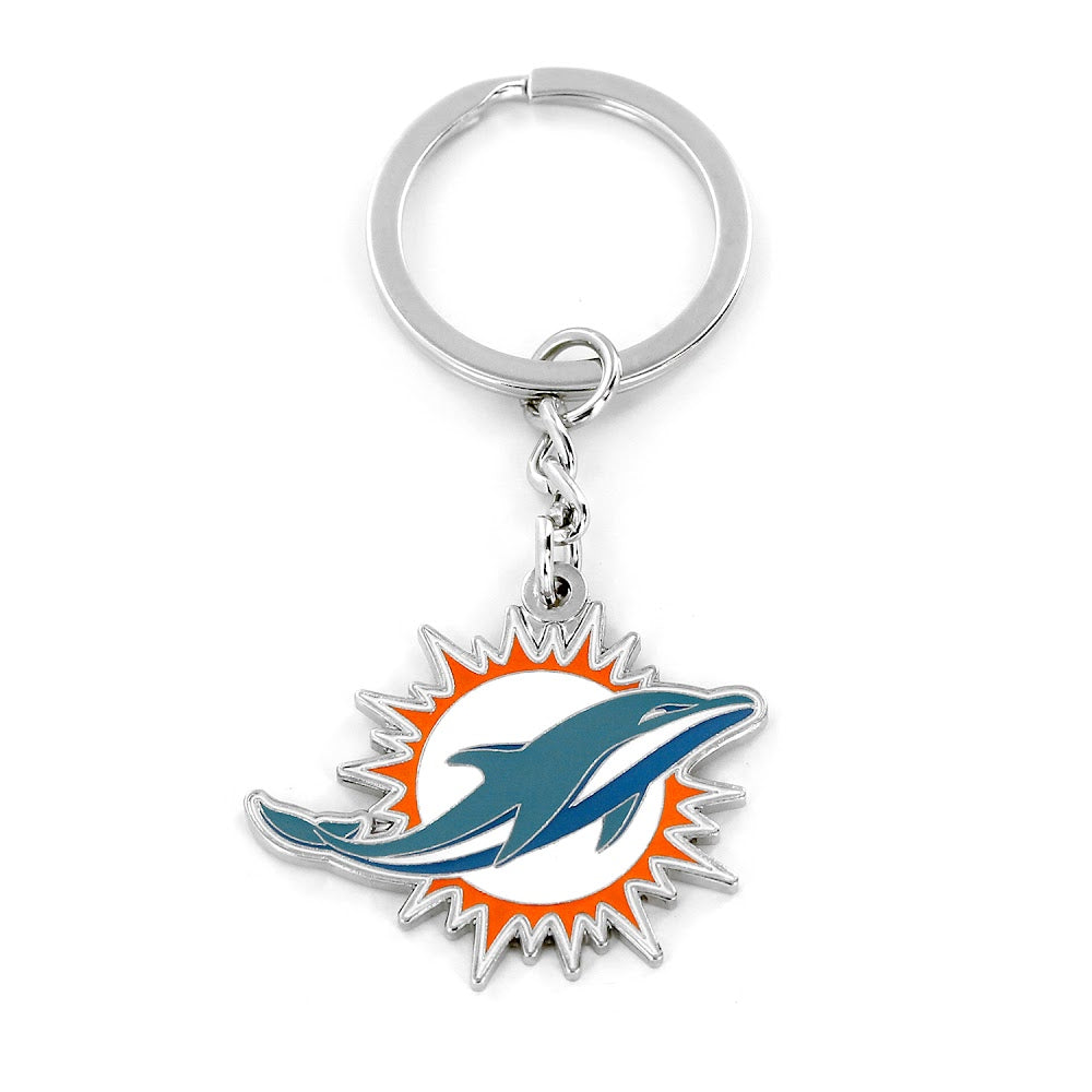 Miami Dolphins Keychain Logo