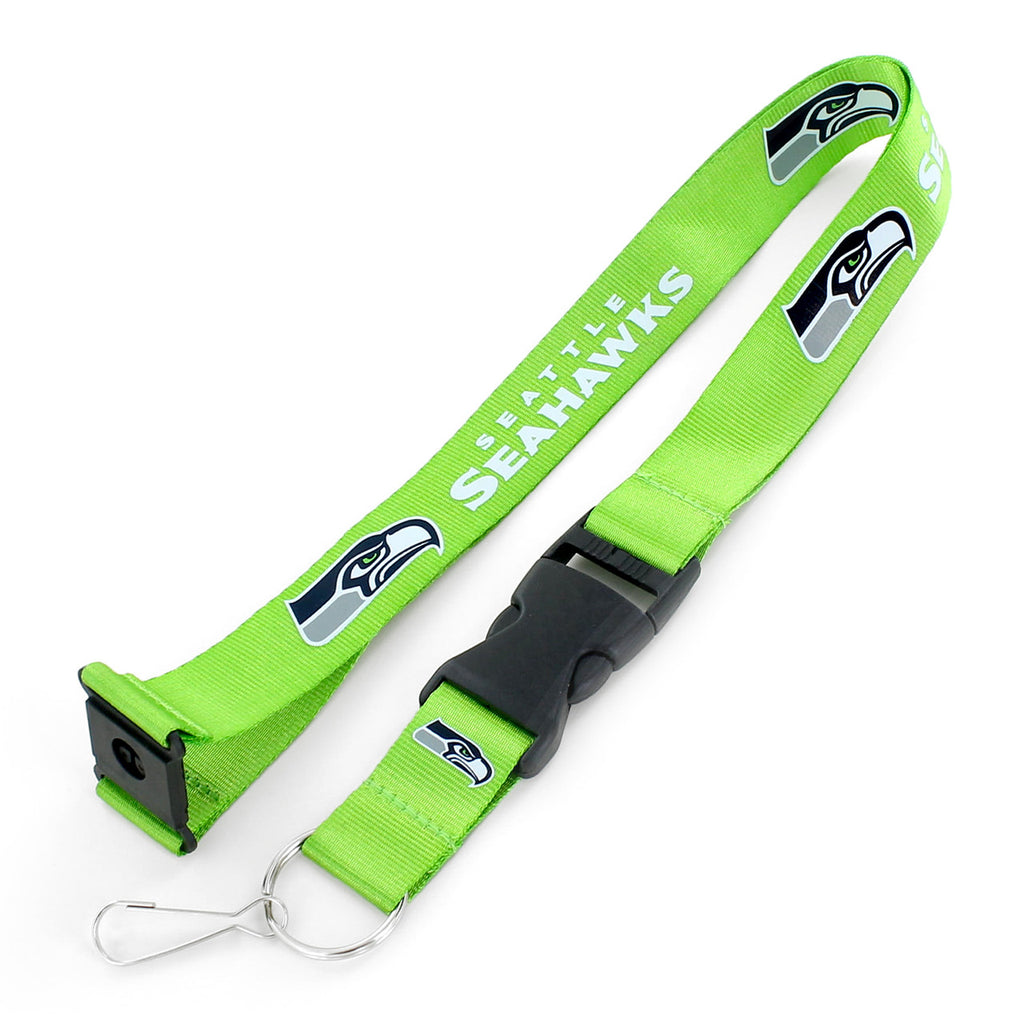 Seattle Seahawks Lanyard Lime Green