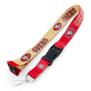 San Francisco 49ers Lanyard Reversible