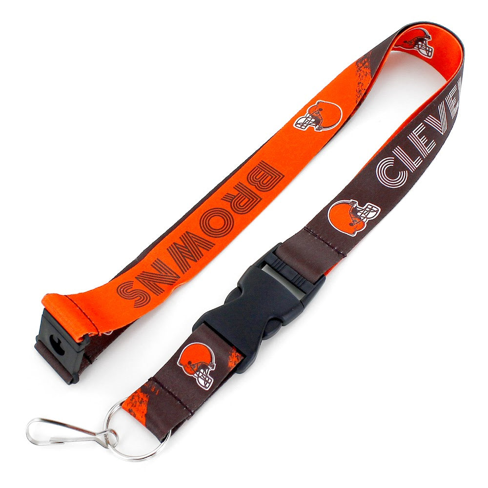 Cleveland Browns Lanyard Crossfade Design