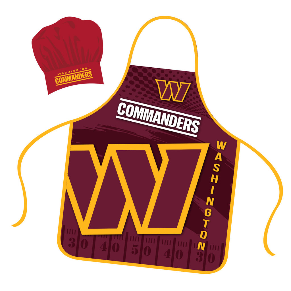 Washington Huskies Commanders Chef Hat and Apron Set