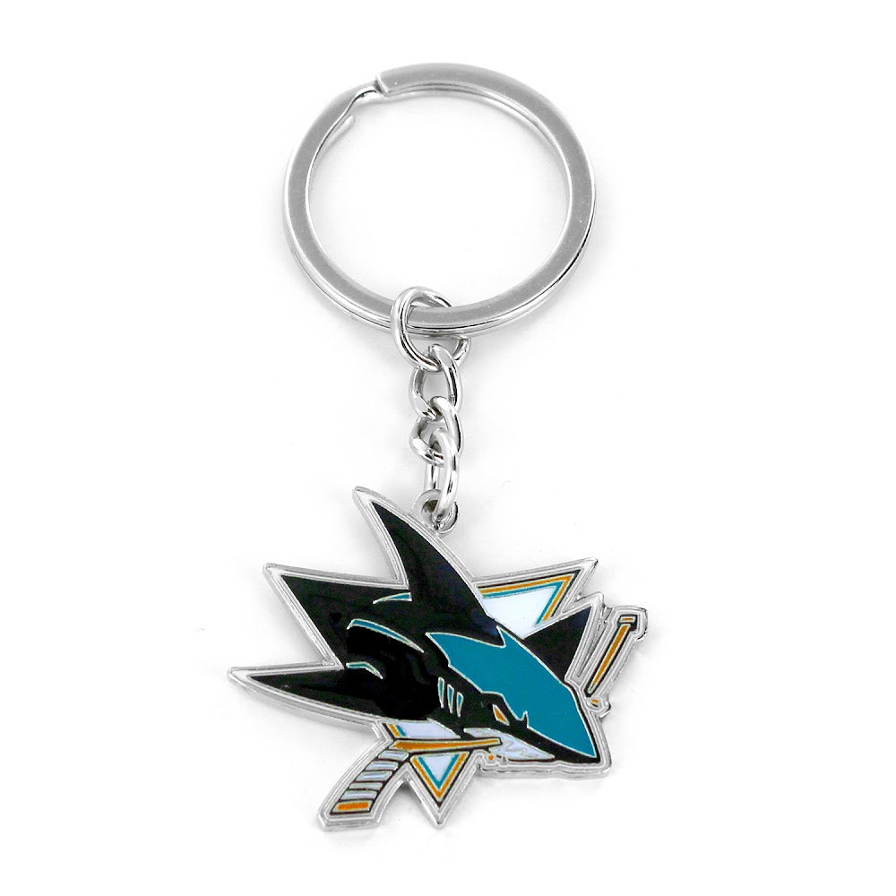 San Jose Sharks Keychain Logo Special Order