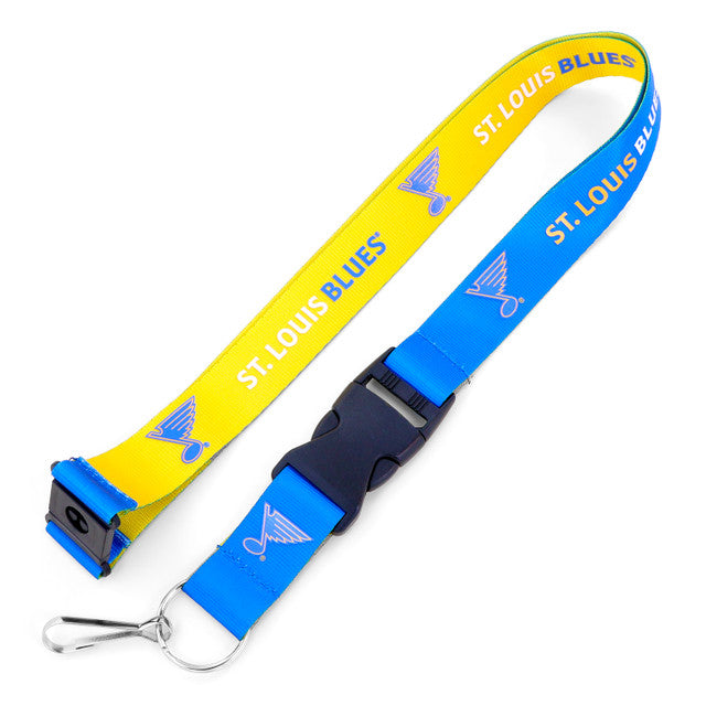St. Louis Blues Lanyard Reversible Special Order