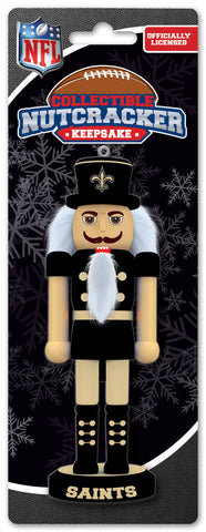 New Orleans Saints Nutcracker Miniature Periodic Restock