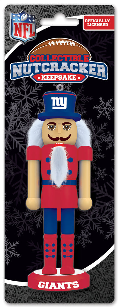 New York Giants Nutcracker Miniature Periodic Restock