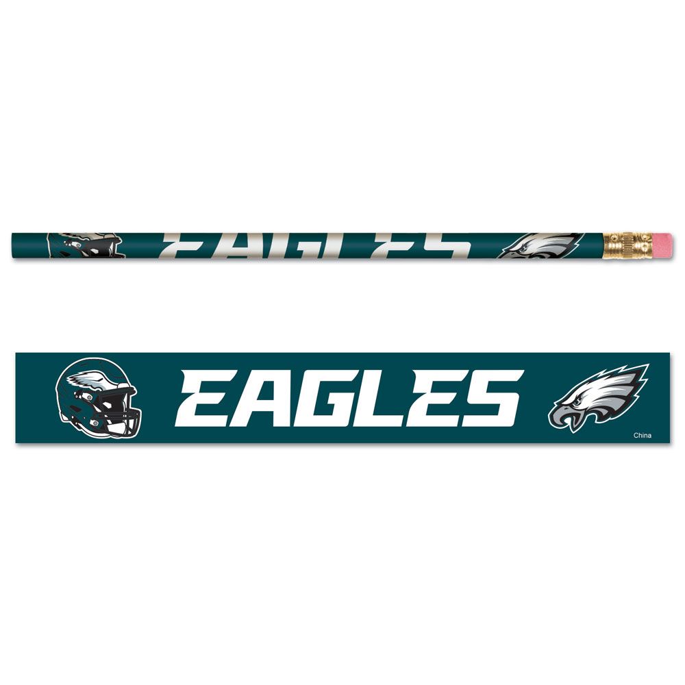 Philadelphia Eagles Pencil 6 Pack