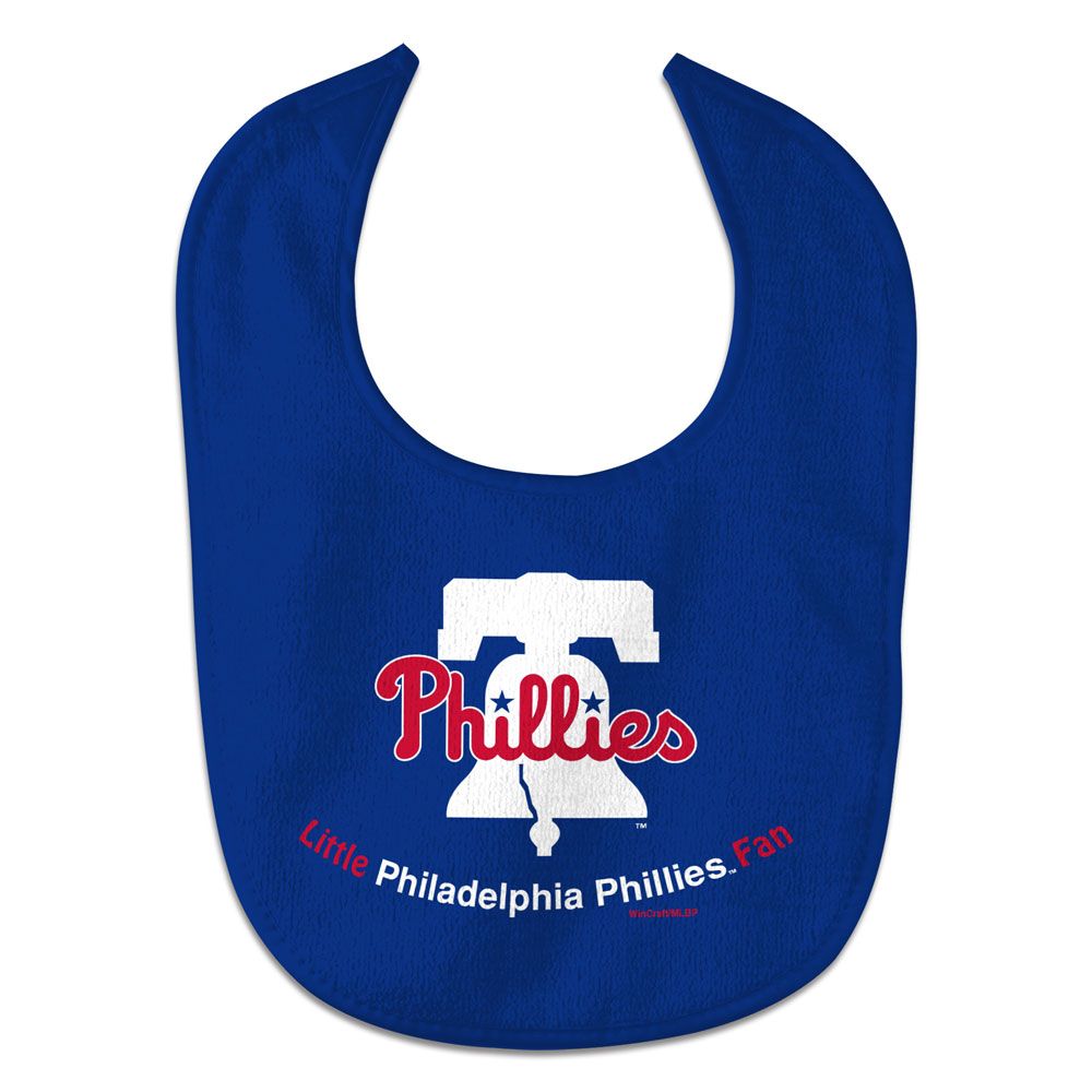 Philadelphia Phillies Baby Bib All Pro Style Special Order