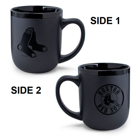 Boston Red Sox Coffee Mug 17oz Matte Black