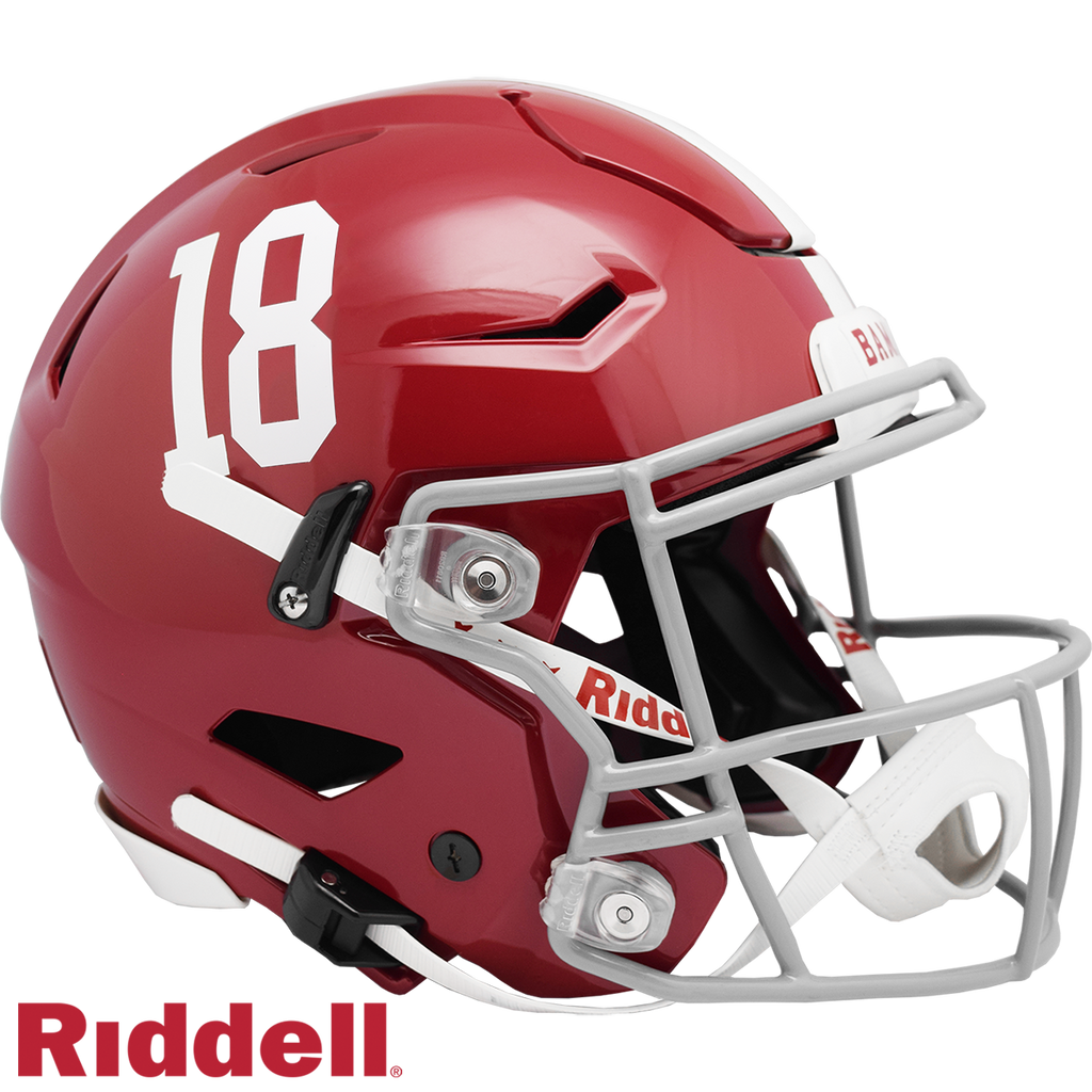 Alabama Crimson Tide Helmet Riddell Authentic Full Size SpeedFlex Style #18 Special Order