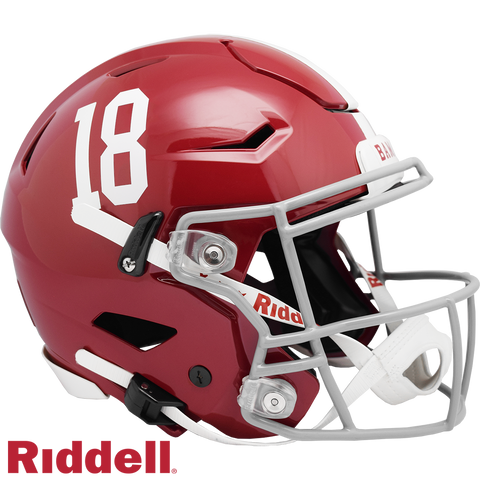 Alabama Crimson Tide Helmet Riddell Authentic Full Size SpeedFlex Style #18 Special Order