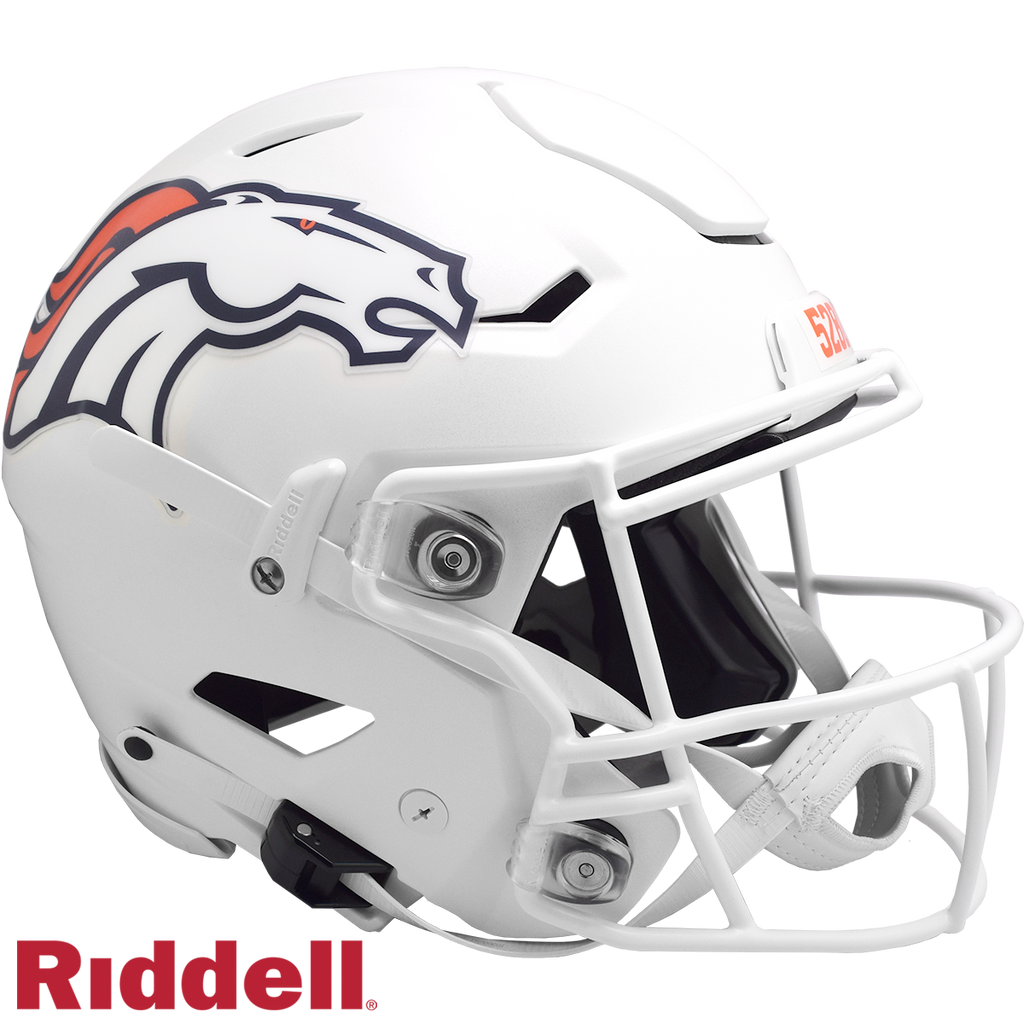 Denver Broncos Helmet Riddell Authentic Full Size SpeedFlex Style On Field Alternate 2024 Special Order