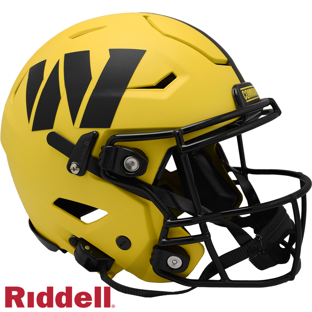 Washington Huskies Commanders Helmet Riddell Authentic Full Size SpeedFlex Style Rave Alternate