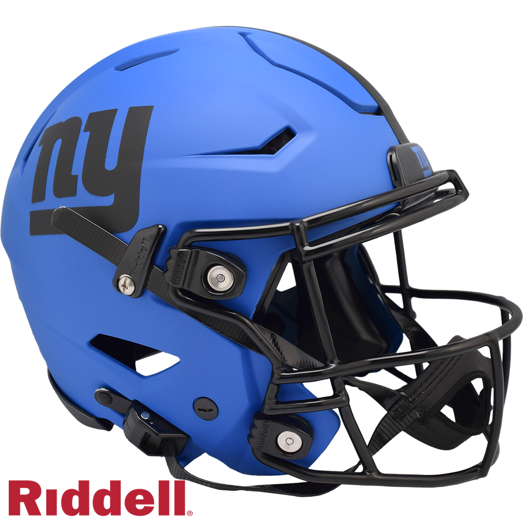 New York Giants Helmet Riddell Authentic Full Size SpeedFlex Style Rave Alternate