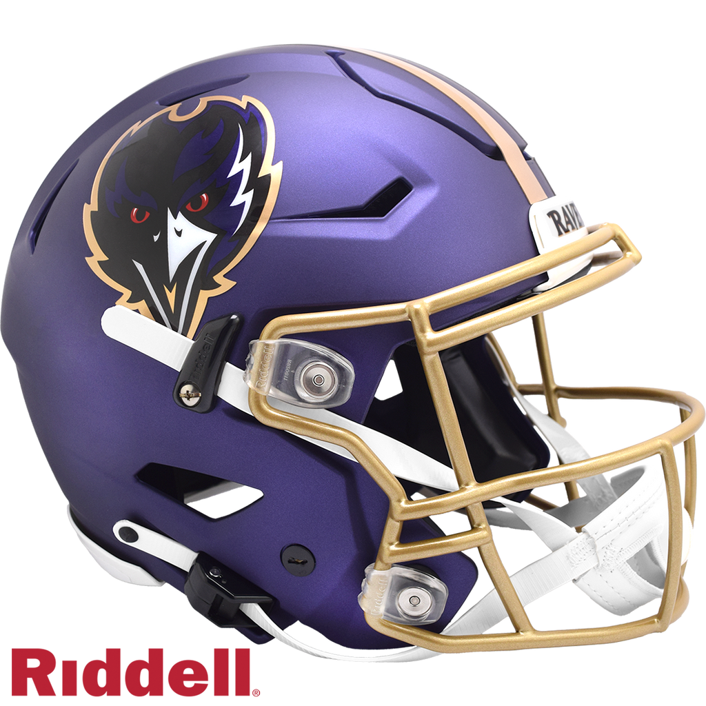 Baltimore Ravens Helmet Riddell Authentic Full Size SpeedFlex Style On Field Alternate 2024 Special Order