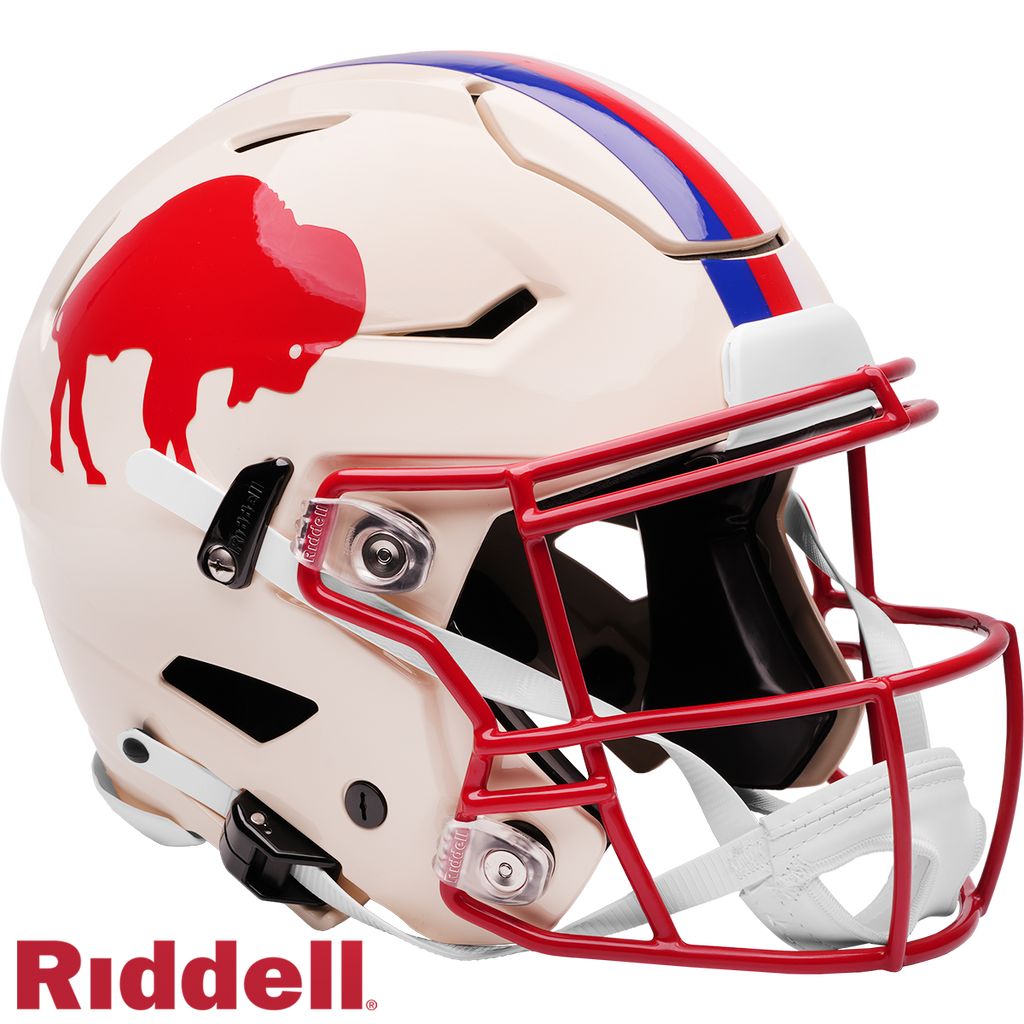 Buffalo Bills Helmet Riddell Authentic Full Size SpeedFlex Style Retro Collection