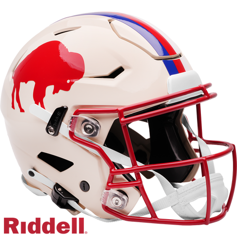 Buffalo Bills Helmet Riddell Authentic Full Size SpeedFlex Style Retro Collection