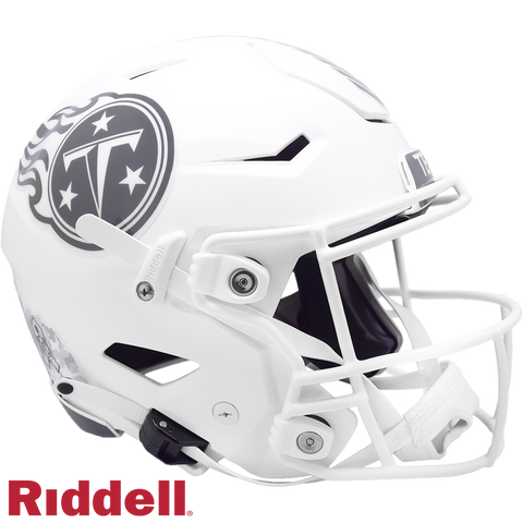 Tennessee Titans Helmet Riddell Authentic Full Size SpeedFlex Style Salute To Service 2024