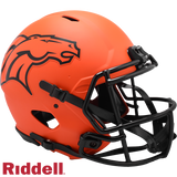 Denver Broncos Helmet Riddell Full Size Speed Style Rave Alternate