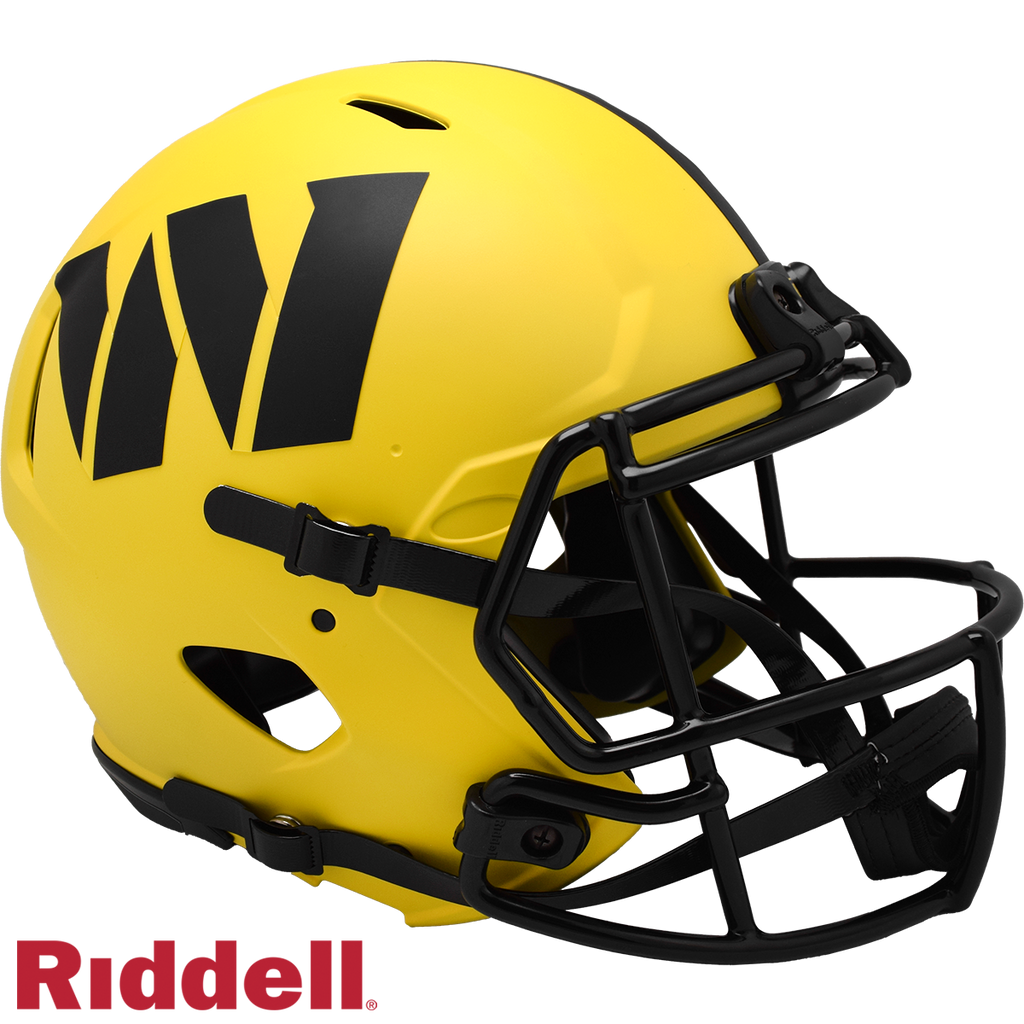 Washington Huskies Commanders Helmet Riddell Full Size Speed Style Rave Alternate