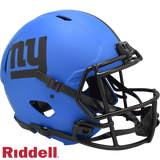 New York Giants Helmet Riddell Full Size Speed Style Rave Alternate