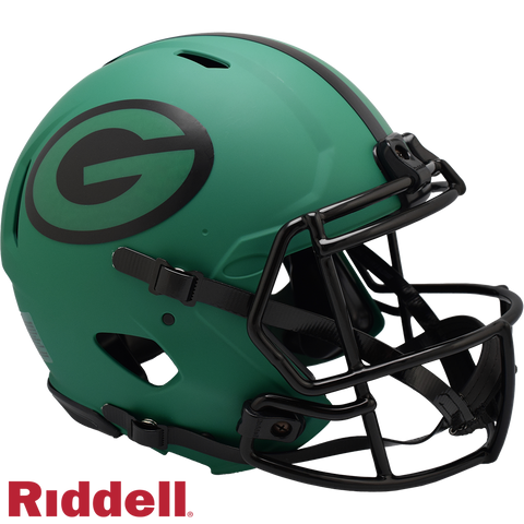 Green Bay Packers s Helmet Riddell Authentic Full Size Speed Style Rave Alternate
