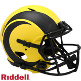Los Angeles Rams Helmet Riddell Full Size Speed Style Rave Alternate