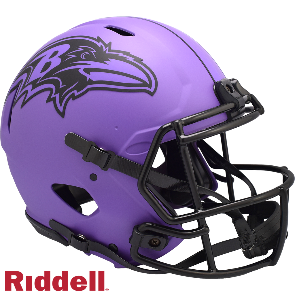 Baltimore Ravens Helmet Riddell Full Size Speed Style Rave Alternate