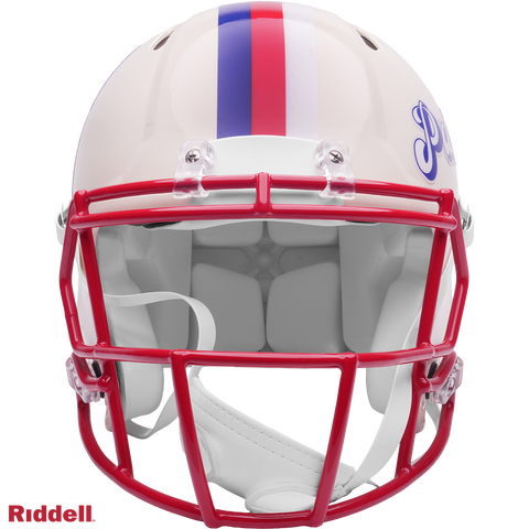 New England Patriots Helmet Riddell Full Size Speed Style Retro Collection