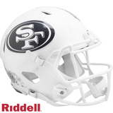 San Francisco 49ers Helmet Riddell Full Size Speed Style Salute To Service 2024