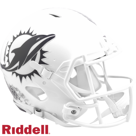 Miami Dolphins Helmet Riddell Full Size Speed Style Salute To Service 2024