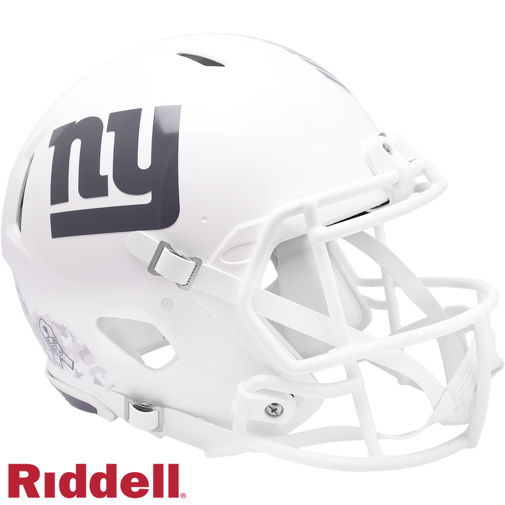 New York Giants Helmet Riddell Full Size Speed Style Salute To Service 2024