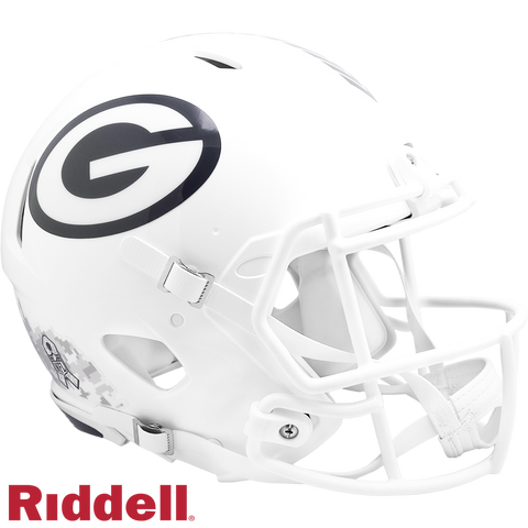 Green Bay Packers s Helmet Riddell Full Size Speed Style Salute To Service 2024