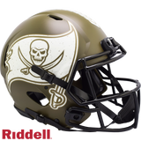 Tampa Bay Buccaneers Helmet Riddell Full Size Speed Style Salute To Service 2022